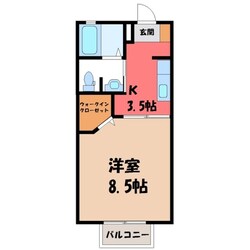 ソヴールの物件間取画像